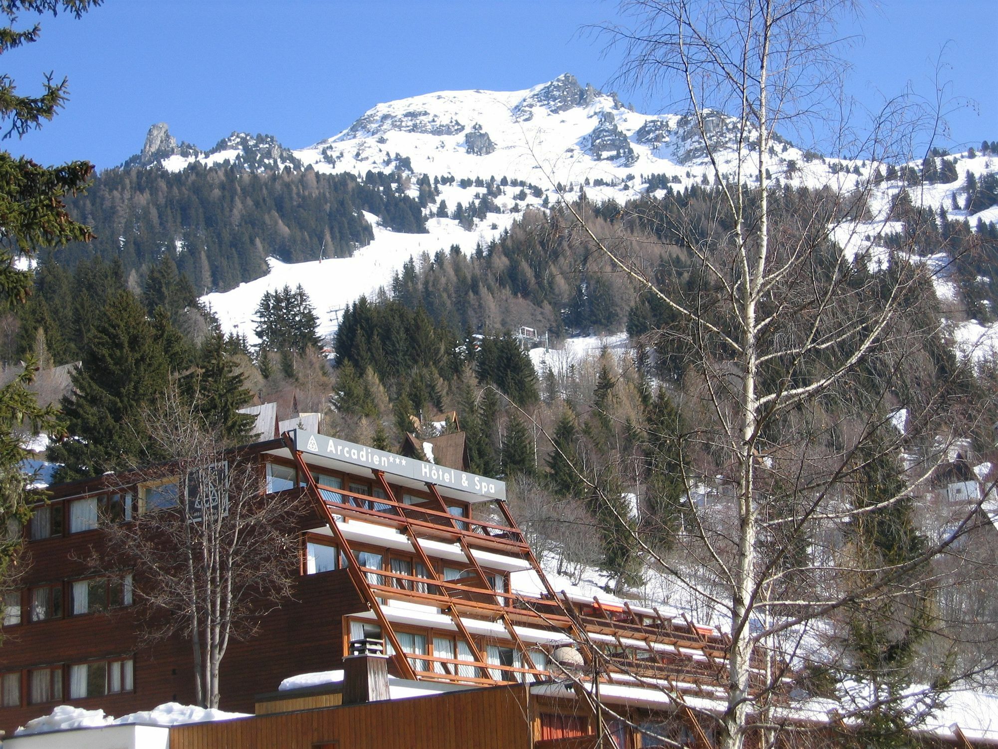 Hotel Arcadien Les Arcs  Екстериор снимка